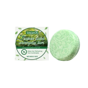 GleamXi Tea Tree Solid Shampoo Bar for Gentle Cleansing and Nourishing Hair